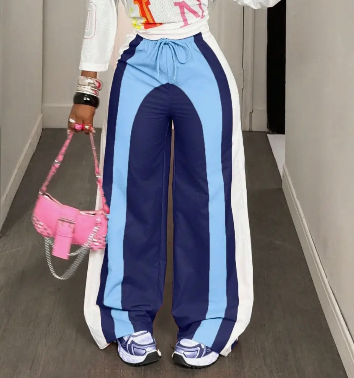 Two tone pants