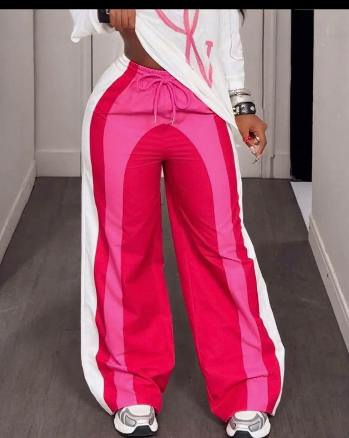 Two tone pants