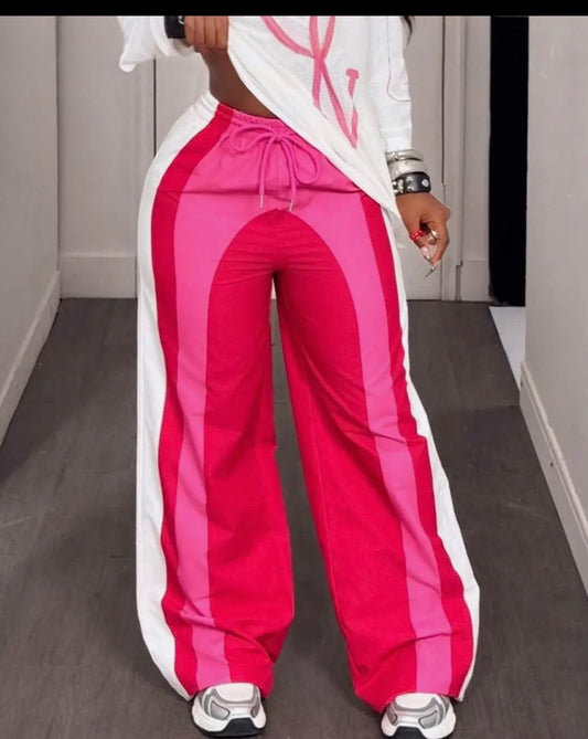 Two tone pants
